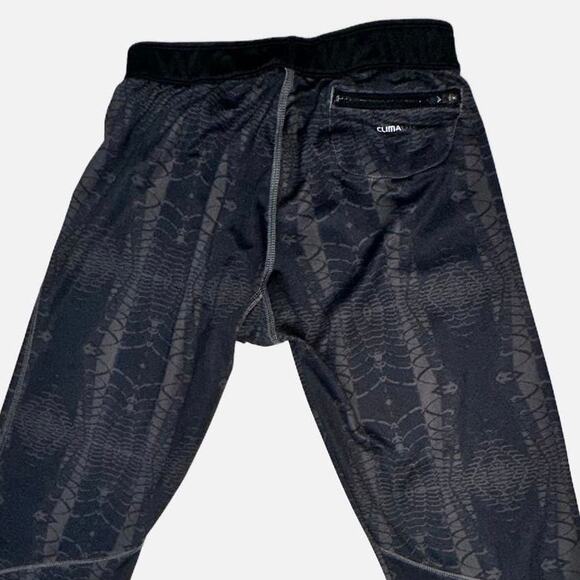 Adidas Womens High Waisted Athleisure Pull On Cropped Leggings Black S - Picture 4 of 9